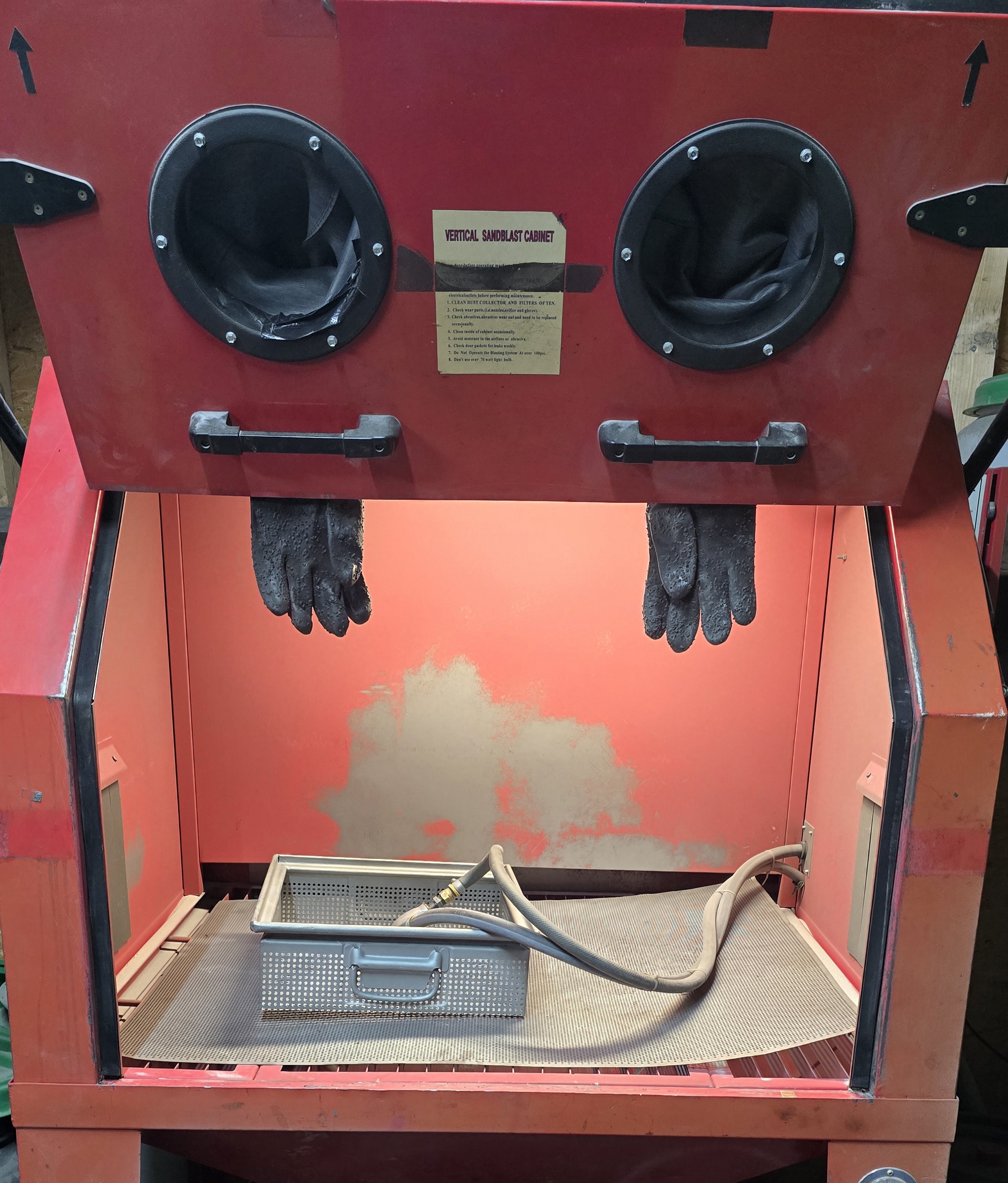 Strahlkabine Sandstrahlen Mannheim